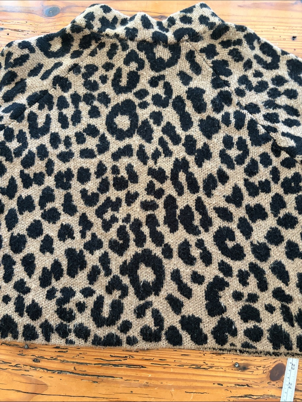 Kate Spade Leopard Mock Neck Sweater - Picture 11 of 11